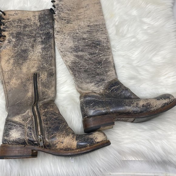 Bed Stu Shoes Bed Stu Manchester Distressed Boots 7 Poshmark